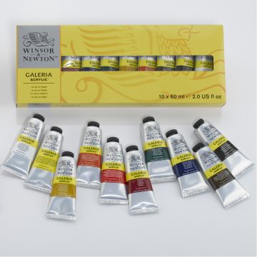 Galeria Acrylic Tubes Intro Set