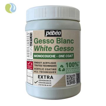 One Coat White Gesso Studio Green 225ml