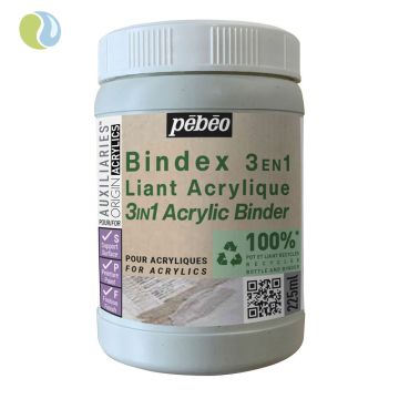 Bindex 3In1 Acrylic Binder Studio Green 225ml