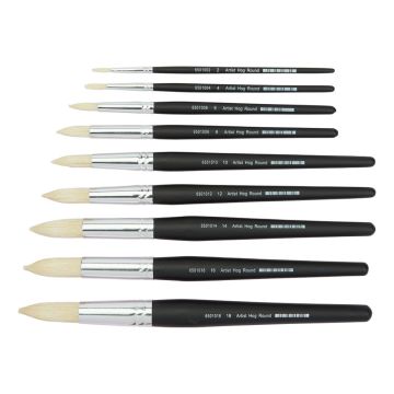 Specialist Crafts Artist Round Hog Brushes