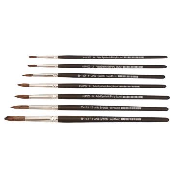 Specialist Crafts Artist Round Pony Brushes