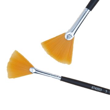 Specialist Crafts Artist Synthetic Fan Brushes