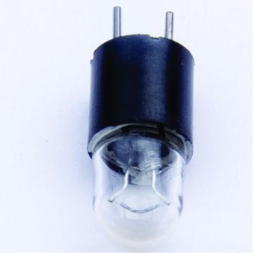 Light Bulb Push In Black Base