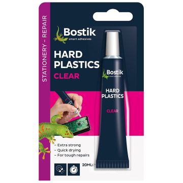 Bostik Glue and Fix Hard Plastic Adhesive 20ml