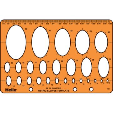 Helix Shatter-Resistant Ellipses Template