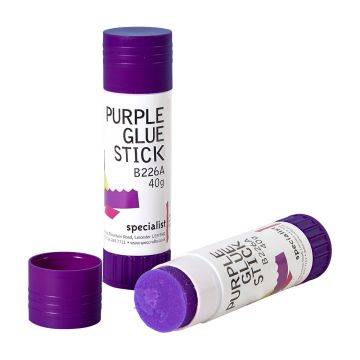 Specialist Crafts Purple Glue Sticks