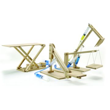 4 in 1 Hydraulic Machines Wooden Kit