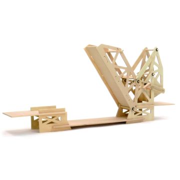 Straus Bascule Bridge Wooden Kit
