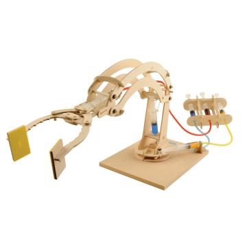 Hydraulic Robotic Arm Wooden Kit