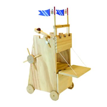 Medieval Seige Tower Wooden Kit