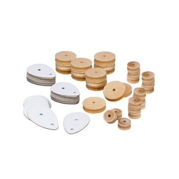 Mechanical Parts - Cams & Pulleys - Pack of 45