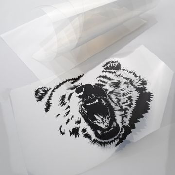 Transparent Stencil Film - Inkjet Acetate