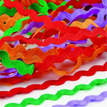 Coloured Ric Rac Mixed Pack