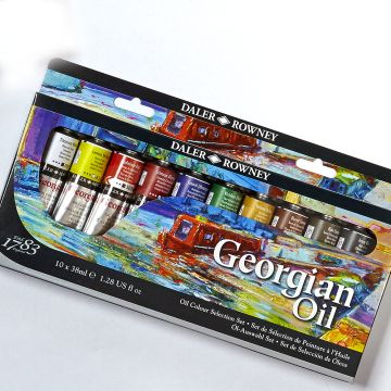 Daler-Rowney Georgian Oil Colour Selection Set