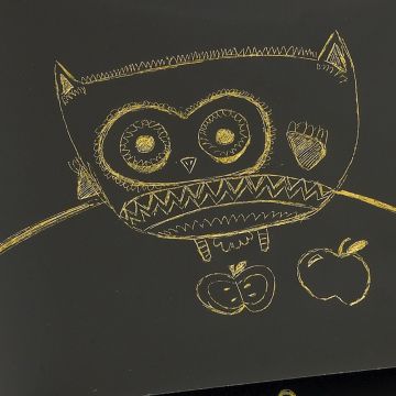 Gold & Silver Scratch Paper Pack