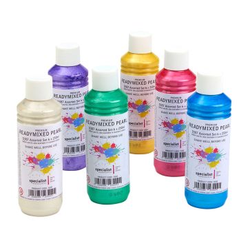Specialist Crafts Premium Readymixed 250ml Pearl Set
