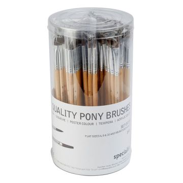 Pony Brushes - Pack of 144