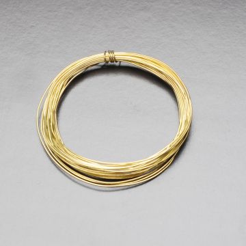 Brass Wire 0.45mm dia. x 3m Coil
