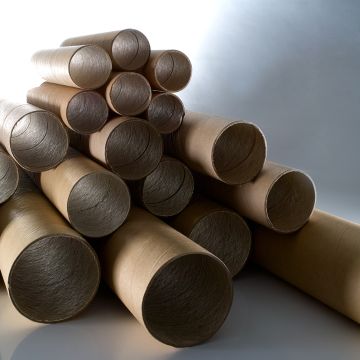 Cardboard Construction Tubes. 63 x 624mm. Pack of 10