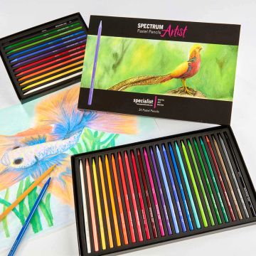 Specialist Crafts Spectrum Artist Pastel Pencils