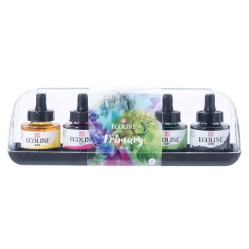 Ecoline Liquid Watercolour Set Primary | 5 x 30 ml