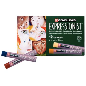 Cray-Pas Expressionist Multi-Cultural Oil Pastel Set