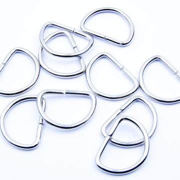 D Rings - Nickel Plated