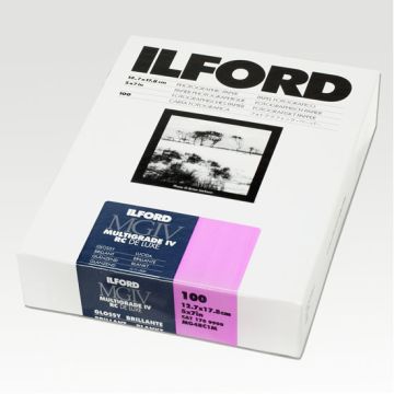 Ilford Multigrade IV RC Deluxe Photographic Paper - Glossy