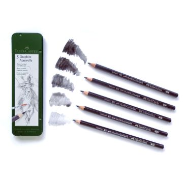 Faber-Castell Graphite Aquarelle Pencil Set