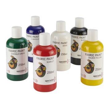 Specialist Crafts Fabric Paint Assortments