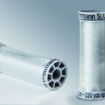 Janome Transparent Overlocker Thread 1000m Reel
