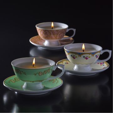 Teacup & Saucer Candle Making Set