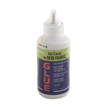 Hi-Tack No-Sew Fabric Glue - 60ml