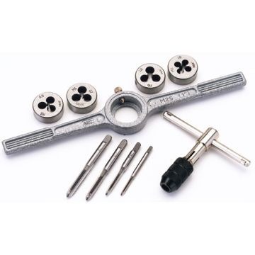 Draper 10 Piece Tap & Die Set