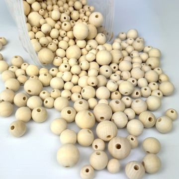Light Wooden Beads
