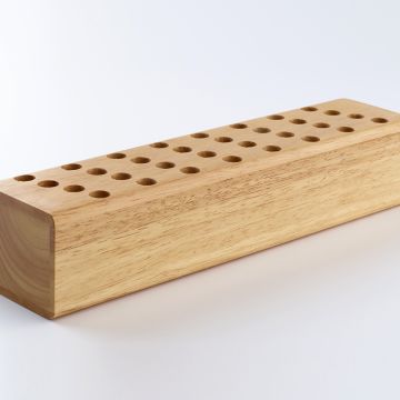 Wooden Scissors Block