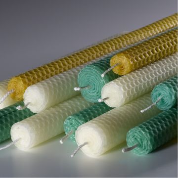 Coloured Beeswax Sheets - Pack of 5