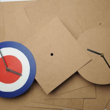 MDF Clock Faces