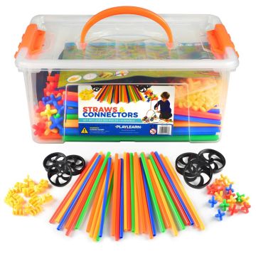 Straws & Connectors Construction 856 Set