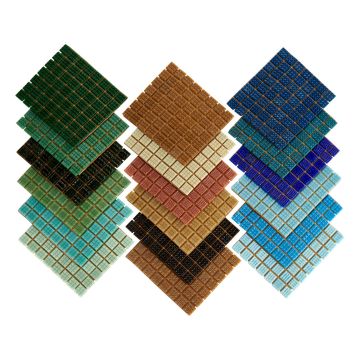 20mm Glass Mosaics Assortments