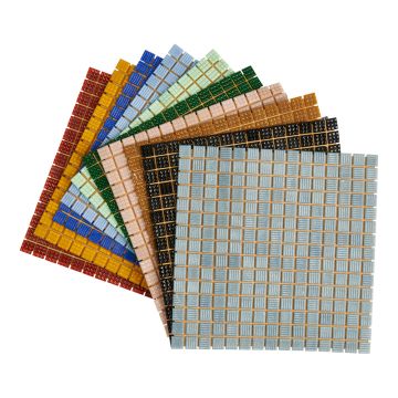 20mm Glass Mosaics Assorted Bulk Pack 
