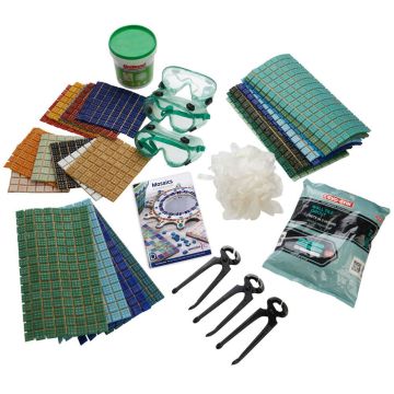 20mm Glass Mosaics Class Pack