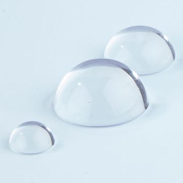 Clear Acrylic Half-Spheres
