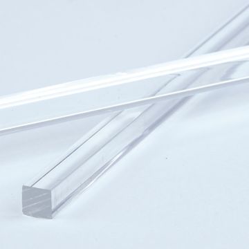 Clear Square Acrylic Rods