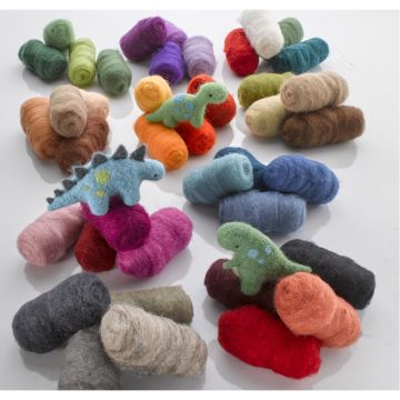 Tonal felting Wools