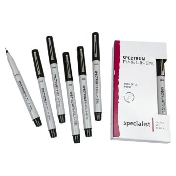 Spectrum Water-Based Fineliner Packs