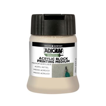Adigraf Water Soluble Block Printing Medium 250ml