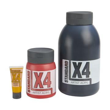 X4 Standard Acryl Acrylic Colours