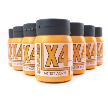 X4 Standard Acryl 500ml - Cadmium Yellow Bulk Pack