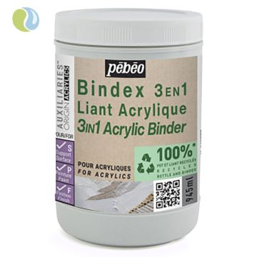 Bindex 3In1 Acrylic Binder Studio Green 945ml